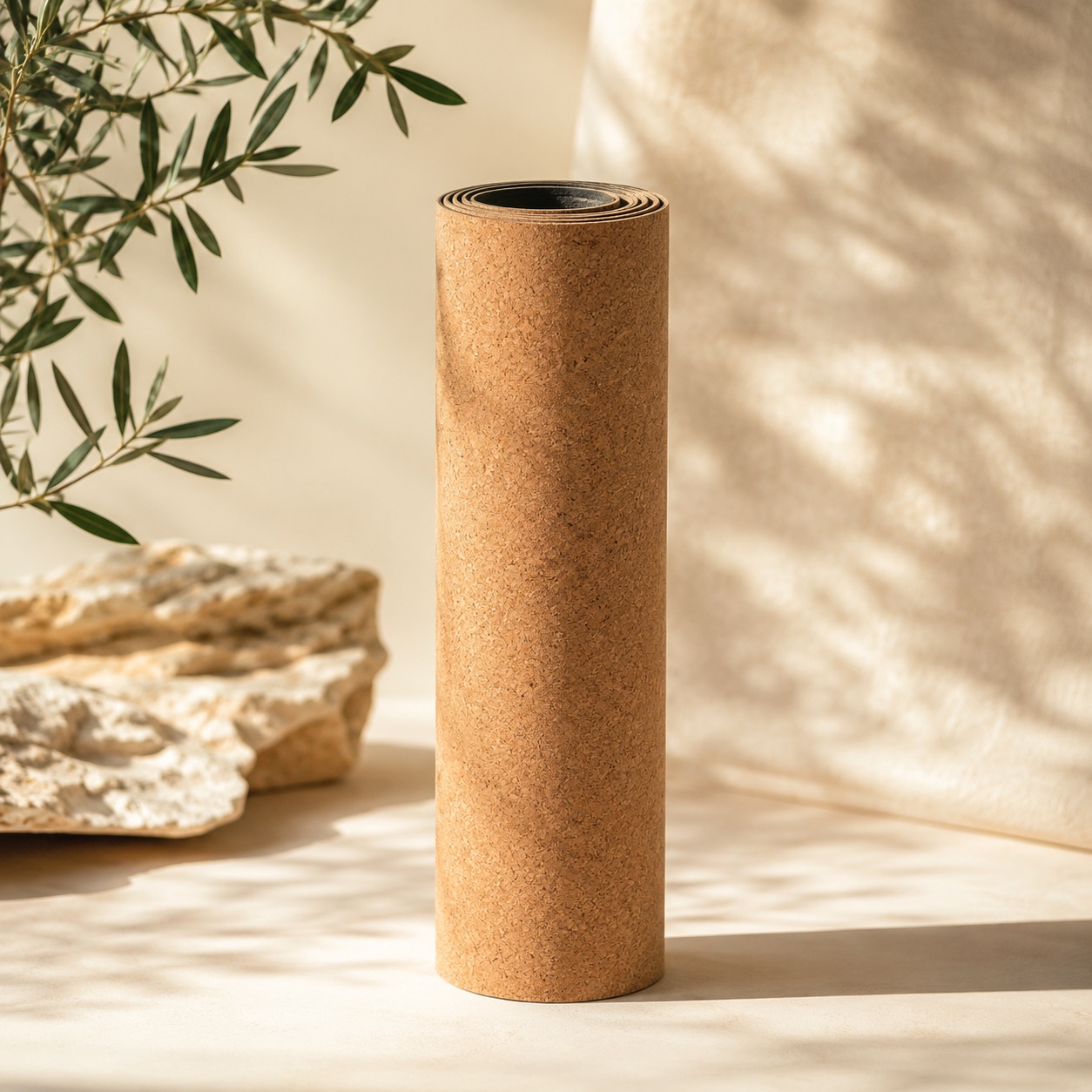 Cork yoga mat